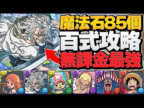 無課金多色最強リーダー！レイリーがどう考えても強い！未知の新星 ワンピース縛り編成【パズドラ】