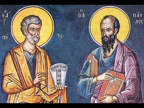 Γέροντας Νήφων: Όλο τον πόνο της Εκκλησίας κρατούσαν στην πλάτη τους οι Απόστολοι Πέτρος και Παύλος