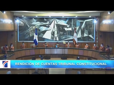 EN VIVO Rendición de cuentas Tribunal Constitucional