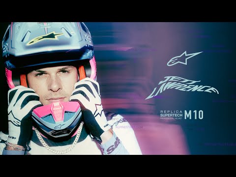 Jett Lawrence Replica Supertech M10 Helmet | Alpinestars
