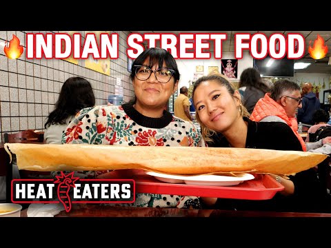 Indian Street Food Crawl + CRAZY HOT Bangladeshi Chilis with Sohla & Priya | Heat Eaters
