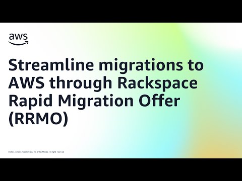 Streamline migrations to AWS through Rackspace Rapid Migration Offer (RRMO) | Amazon Web Services