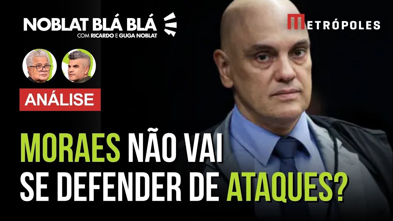 “FOI UMA opção minha”, revela Moraes sobre decidir aguardar uma solução diplomática com os EUA
