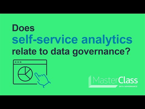 Does self-service analytics relate to data governance? | Amazon Web Services