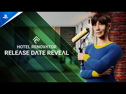 Hotel Renovator - Release Date Reveal Trailer | PS5 Games