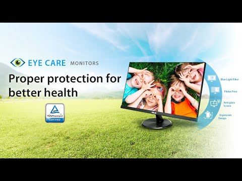 Proper protection for your eyes – Eye Care monitors | ASUS