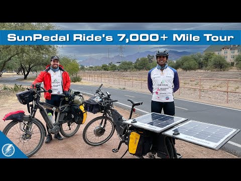 7,000-Mile Solar E-Bike Tour | The SunPedal Ride