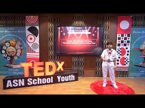 The Invisible Backpacks & How to Unload them | AHAAN SHARMA | TEDxASN School Youth