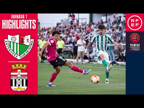 Resumen #PrimeraFederación | Antequera CF 0-0 FC Cartagena | Jornada 1 | Temporada 2025/26