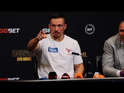 Oleksandr Usyk FIRST WORDS After Daniel Dubois KO | FULL PRESS CONFERENCE
