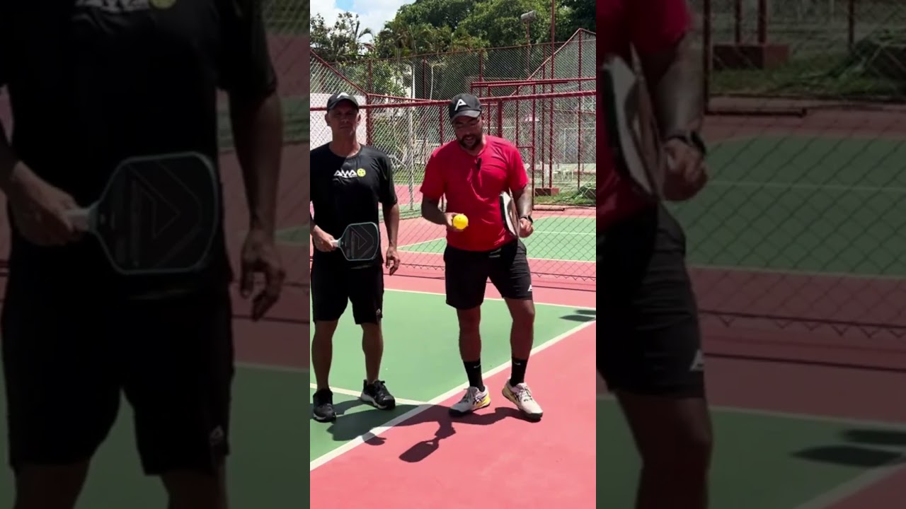 COMO FAZER O TOP SPIN ROLL PT 03 #sport #sports #pickleball #tennis #shorts #short #shortvideo