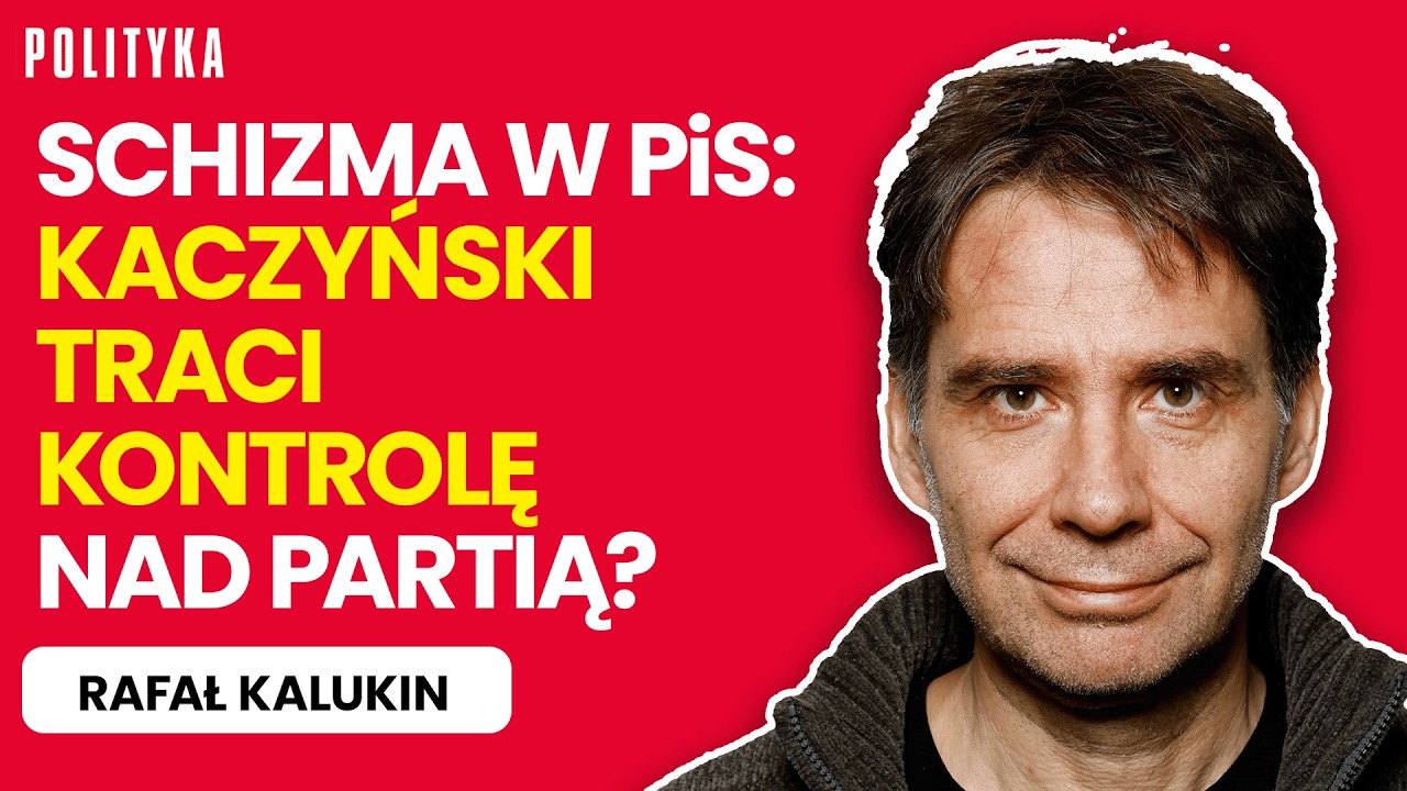 Рафаł Калукин: Что происходит в PiS? Конфликт между Качиньским и Моравецким, а также прогрессивный раскол в PiS продолжаются