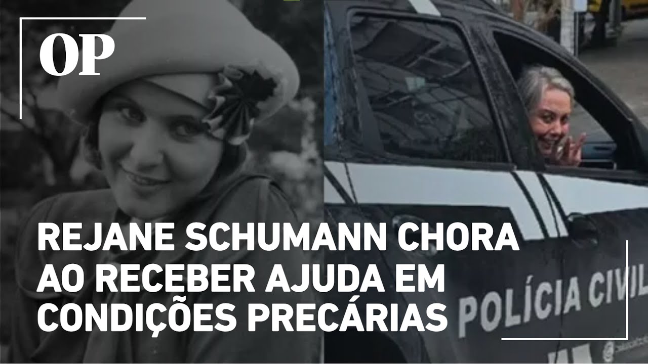 Ex atriz da Globo Rejane Schumann recebe ajuda e desaba em lágrimas Agradecer