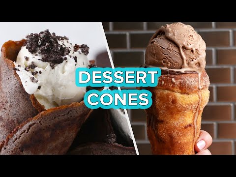 5 Dessert Cones To Satisfy Your Sweet Tooth ? Tasty
