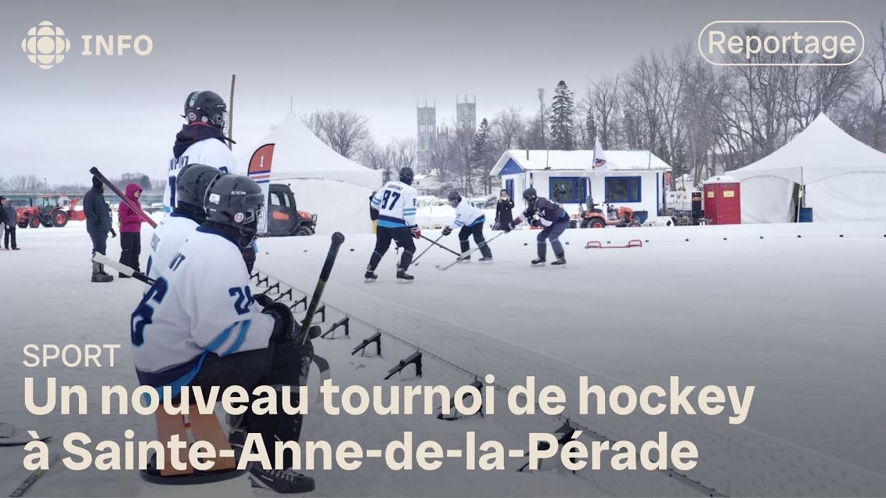 Hockey sur glace vive : un nouveau tournoi majeur sur la rivière à Sainte-Anne-de-la-Pérade