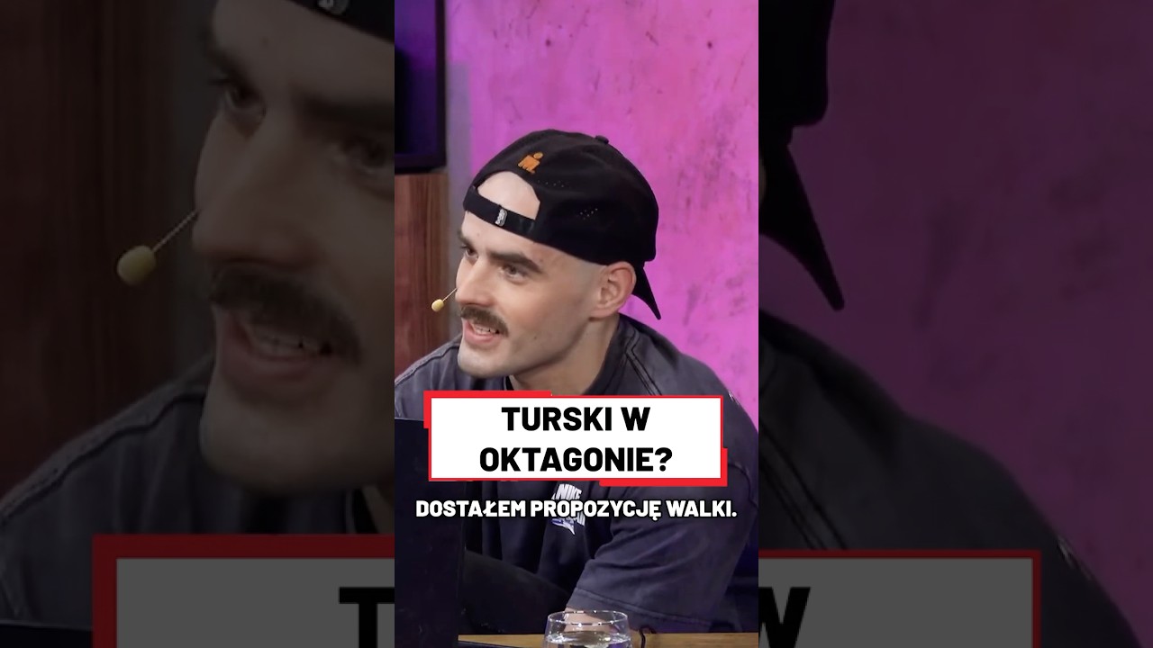 Turski w oktagonie? "dostałem propozycję walki" #shorts
