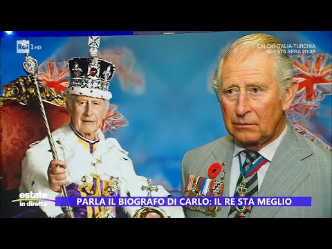 "Carlo III sta meglio", lo dice il suo biografo - Estate in diretta 04/06/2024
