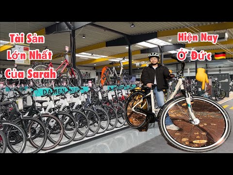 TÀI SẢN LỚN NHẤT CỦA SARAH HIỆN NAY TẠI ĐỨC 🚲 MỜI GIA ĐÌNH RA PHỐ ĂN RỬA XE MỚI 20 CỦ 🥰