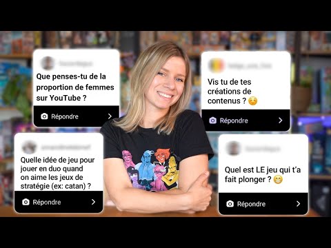 JE RÉPONDS À VOS QUESTIONS !