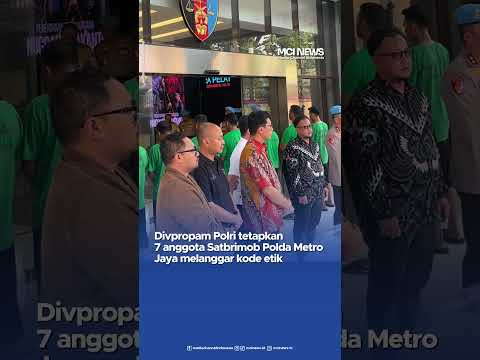 Video thumbnail 7 Brimob Ditetapkan Melanggar Kode Etik, Kapolri Minta Maaf Usai Tragedi Ojol Tewas