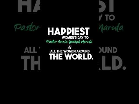 Happiest Women's Day #pastorsoniayosephnarula #ankurnarulaministries