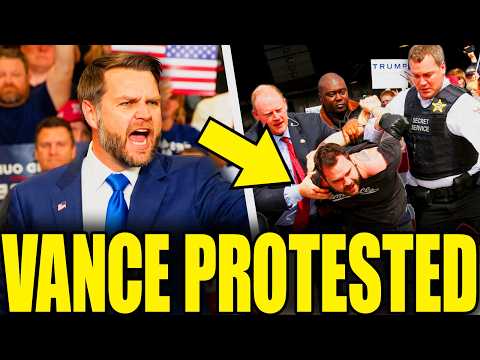 Vance LOSES IT As Protestor SHUTS <strong>DOWN</strong> Speech