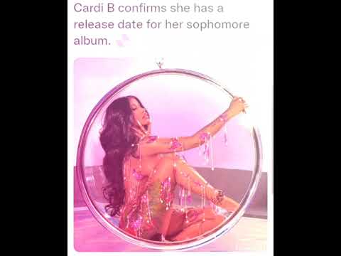 Cardi B confirms she has a release date for her sophomore album