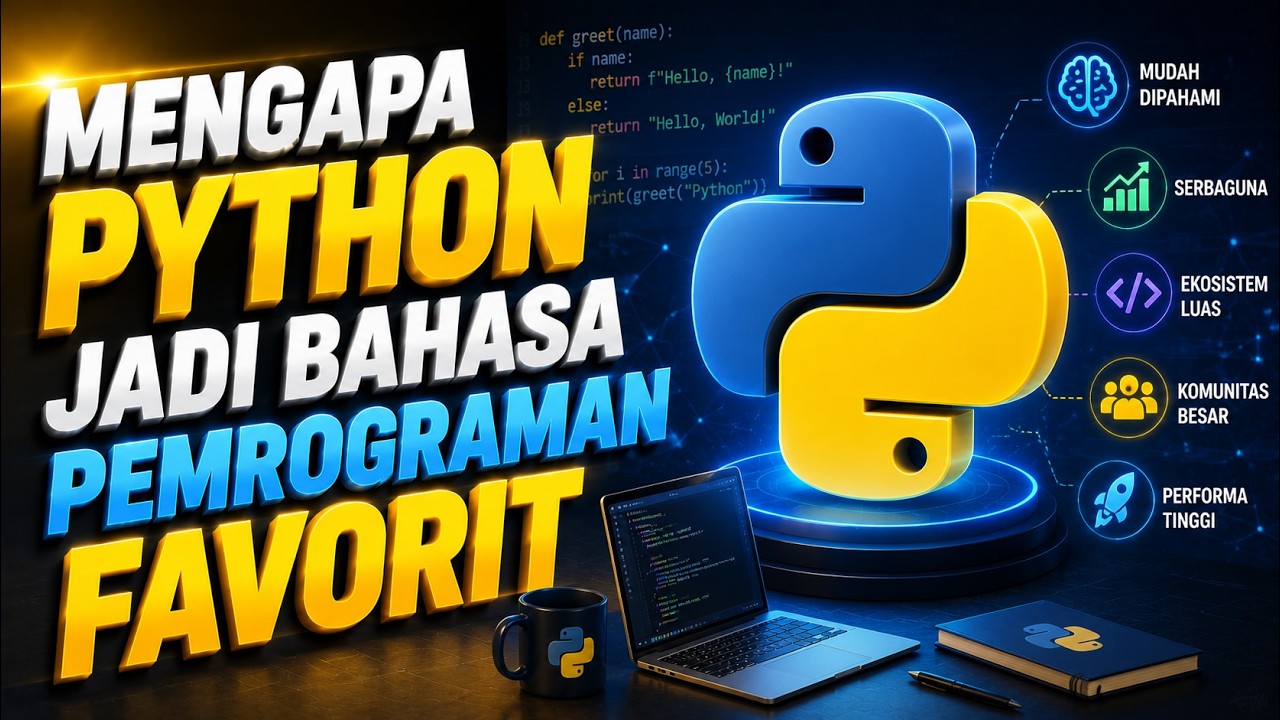 Mengapa Python Jadi Bahasa Pemrograman Favorit