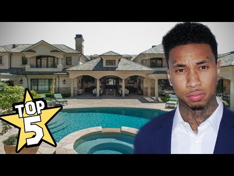 TOP 5 | RAPPER MANSIONS ( Tyga, Drake, Jay Z )