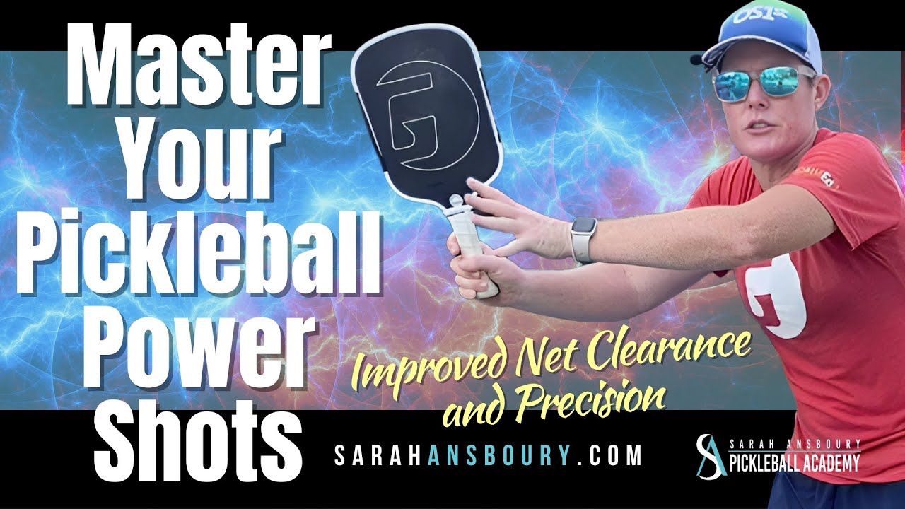 Master Your Pickleball Power Shots: Tips for Improved Net Clearance and Precision