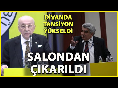 Fenerbahçe Kulübü Yüksek Divan Kurulu Toplantısında Gerginlik