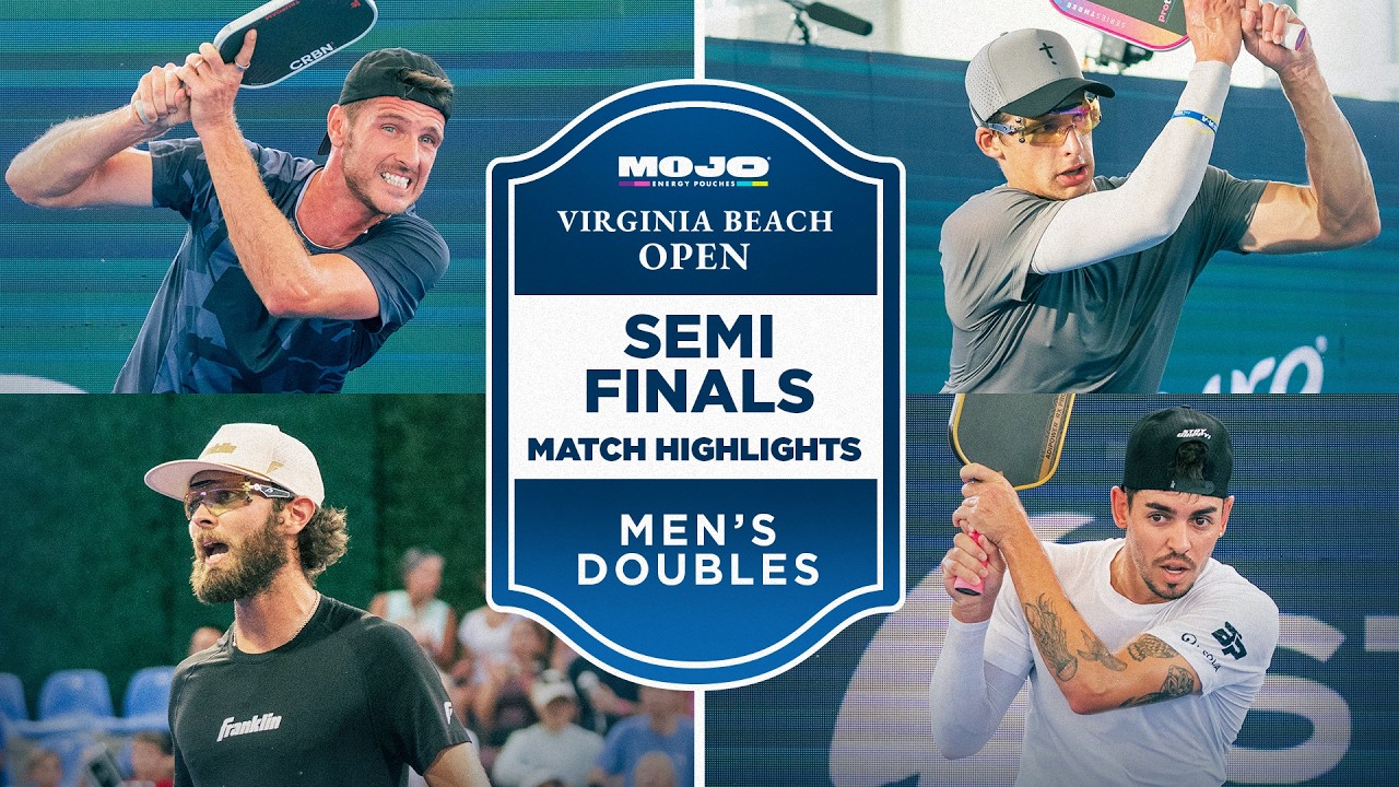 Daescu/Howells vs Schupp/Martinez Vich | Highlights & | Men's Doubles SF | PPA Virginia Beach Open