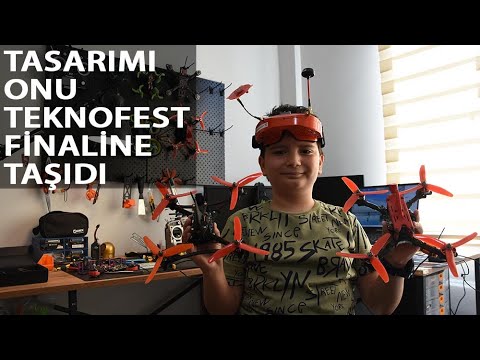 11 Yaşındaki Doruk, Dron Tasarımıyla TEKNOFEST Finalinde