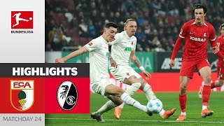 Shared Points in Augsburg! | FC Augsburg — SC Freiburg 0-0 | Highlights | Matchday 24 – Bundesliga