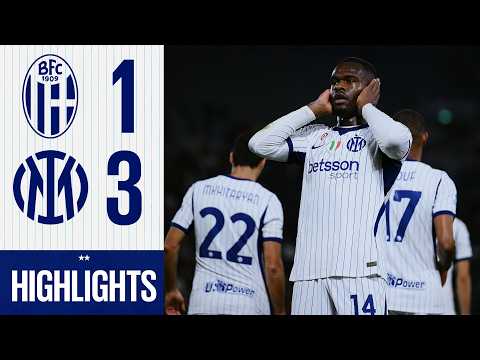 COMEBACK COMPLETE THANKS TO GOALS FROM THURAM, CARLOS AND BONNY 😎 |BOLOGNA 1-3 INTER | HIGHLIGHTS 🖤💙