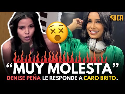 La respuesta de Denise Peña a Caro Brito por caso Telemicro - La Monja