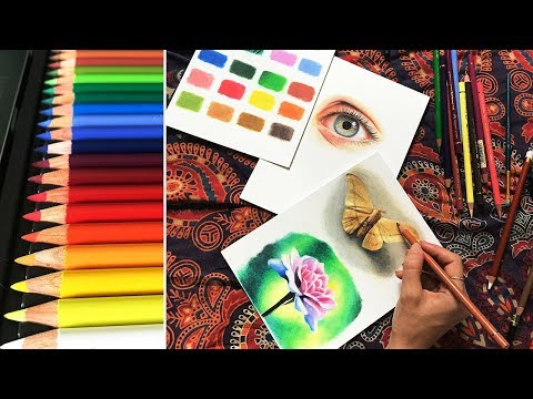 My First Colored Pencil Drawings | New Art Supplies