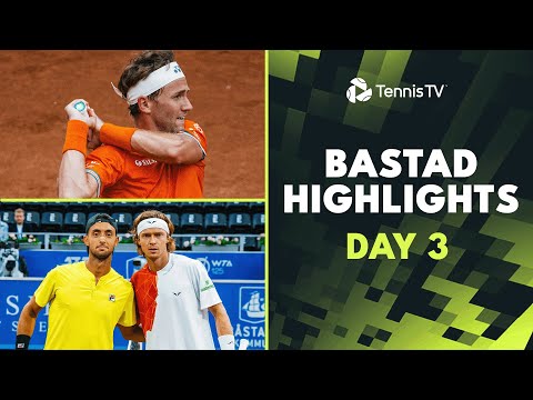 Ruud Faces Monteiro; Rublev Against Tirante, Nadal & Ruud Doubles | Bastad 2024 Day 3 Highlights