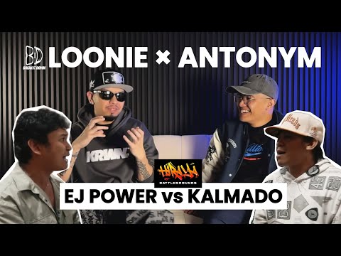 LOONIE × ANTONYM | BREAK IT DOWN: Rap Battle Review E346 | HIRAYA BATTLEGROUNDS: EJ POWER vs KALMADO