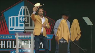 Former Idaho State star Jared Allen was inducted into Pro Football Hall of Fame