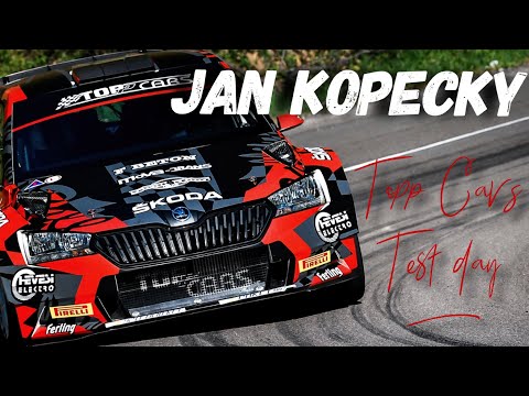 Jan Kopecky - Skoda Fabia Rally 2 EVO Test day - Topp Cars