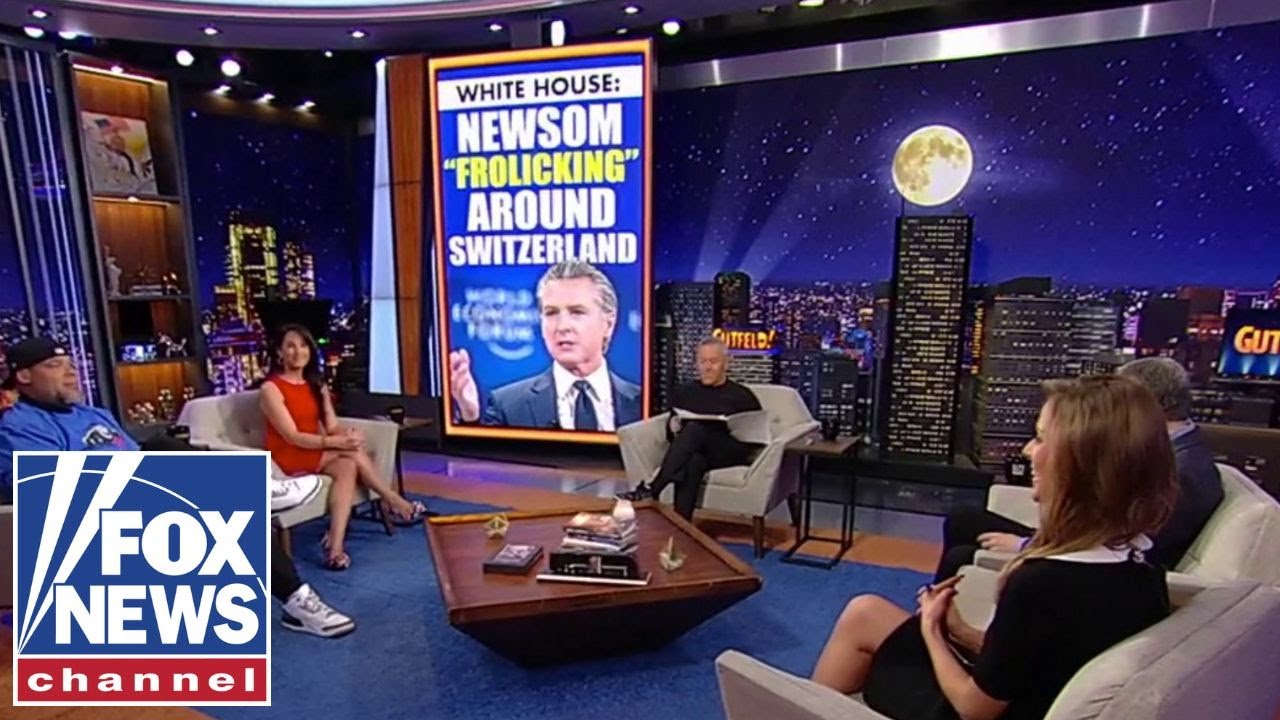 'Gutfeld!': Newsom mocks Trump in Davos