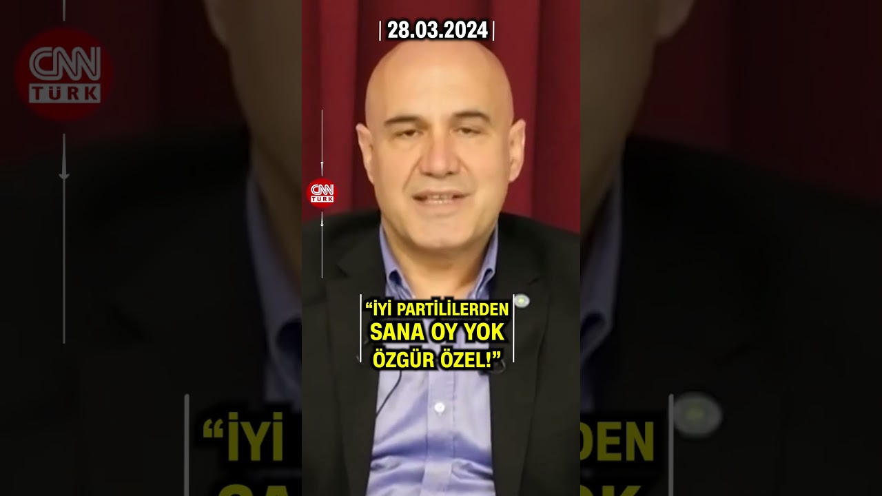 İYİ Parti'den Özgür Özel'e Sert Çıkış: "Sana Oy Yok..." #Shorts