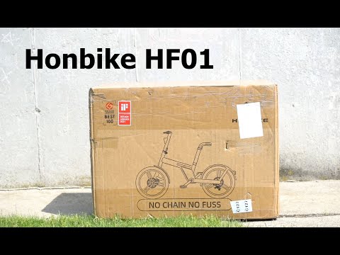 Honbike HF01 Folding E-Bike Unboxing & Assembly