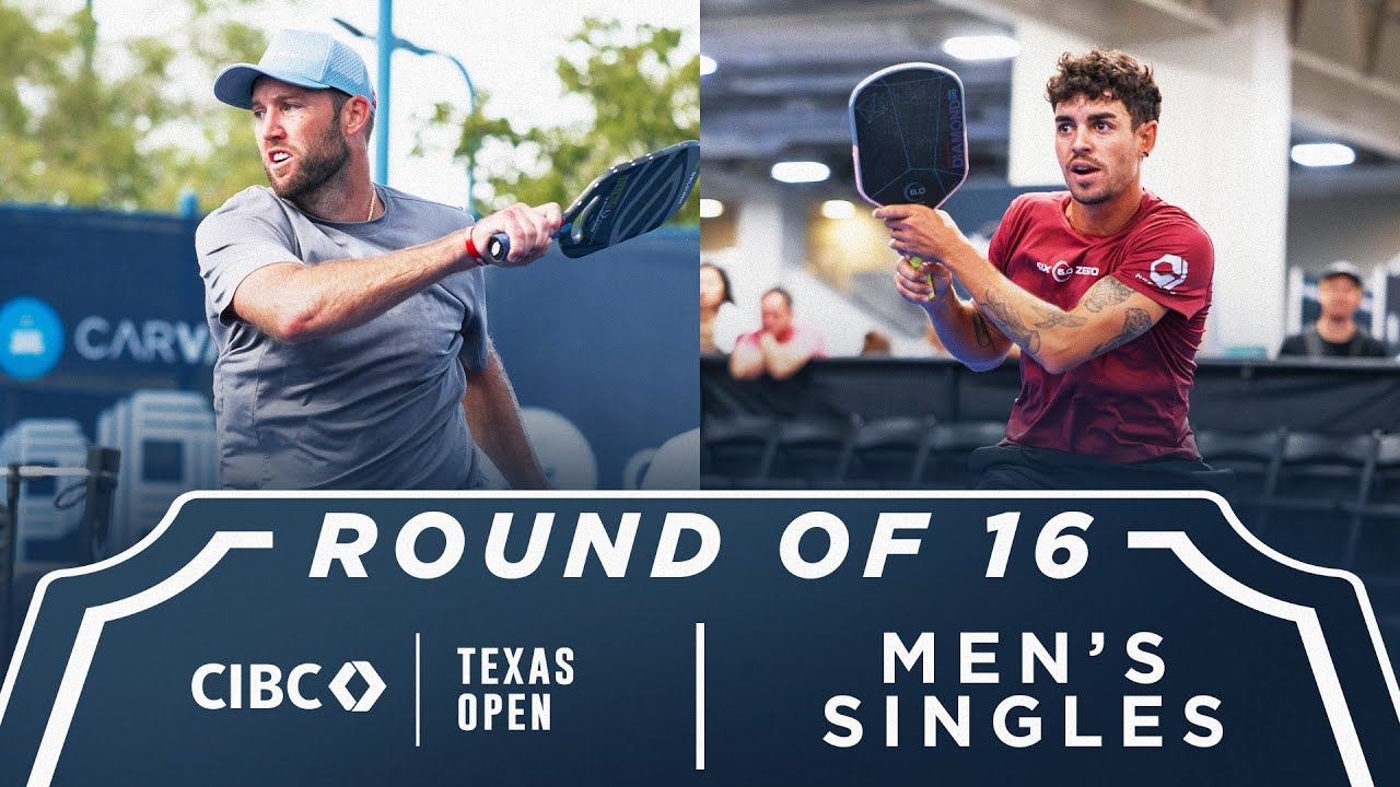 Jaume Martinez Vich v Jack Sock at the CIBC Texas Open