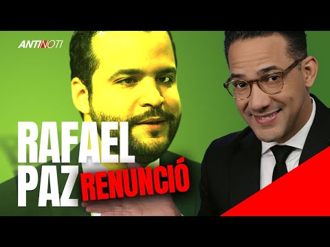 La Verdad Sobre La Renuncia De Rafael Paz Del PLD | Antinoti