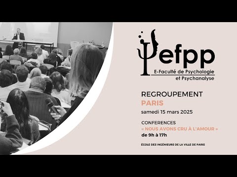 11h15-12h15 :  « Innamoramento : le phénomène du choc amoureux » par Frédéric Vincent