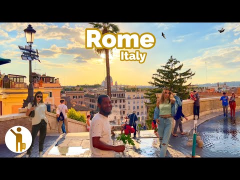 Rome, Italy 🇮🇹 in June 2023: Climate Change Is Coming? - 4K-HDR 60fps Walking Tour