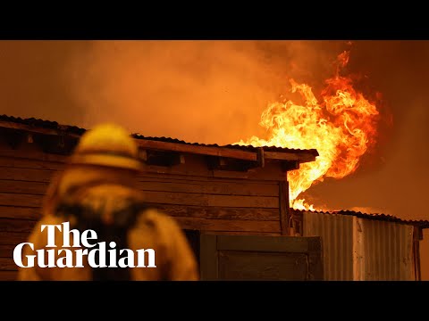 Crews battle flames as wildfires burn across western United States