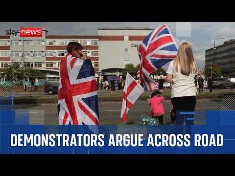 The dual carriageway dividing line in Altrincham's immigration debate